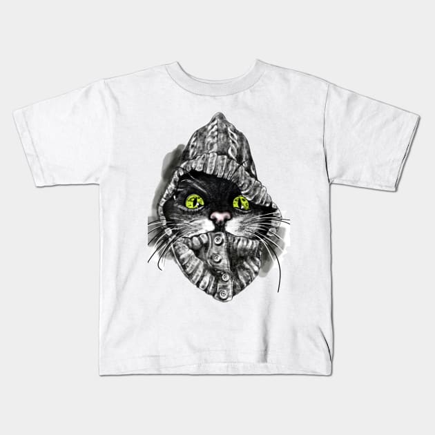 Iso-cat Kids T-Shirt by Mabbatt